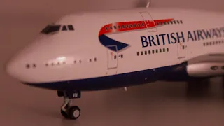 Model reviews | Gemini jets 1:400 British airways Boeing 747-400 review!: G-CIVN