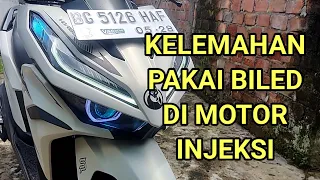 KELEMAHAN PAKAI LAMPU BILED DI MOTOR INJEKSI KHUSUSNYA VARIO 125 NEW GEN 2