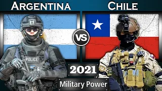 Argentina vs Chile Military Power Comparison 2021 | Chile vs Argentina Global Power