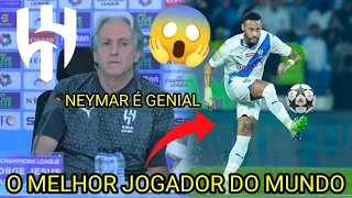 OLHA O QUE JORGE JESUS TÉCNICO DO AL-HILAL FALOU DE NEYMAR HOJE😯