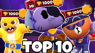 Top 10 Easiest Rank 30s In Brawl Stars (New Meta)