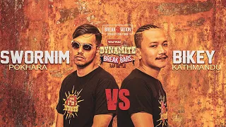 SWORNIM vs BIKEY [EP 2] | WAIWAI DYNAMITE BREAKBARS BATTLE | RAP BATTLE | BREAKSTATION