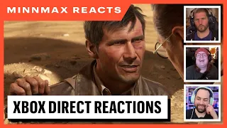 Xbox's Developer Direct (Indiana Jones Trailer) - MinnMax's Live Reaction