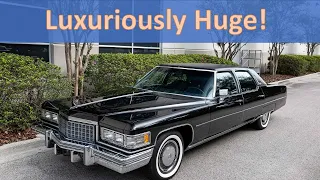 Luxuriously Huge & The Longest Cadillac: 1976 Fleetwood Brougham D'Elegance