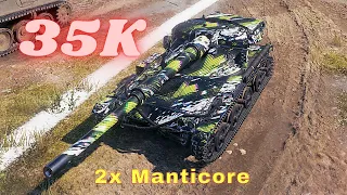 Manticore  17K Spot Damage & Manticore  18.4K Spot Damage World of Tanks Replays