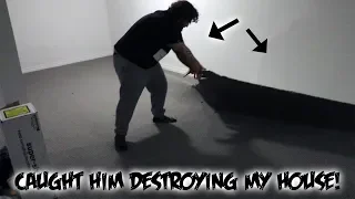 I CAUGHT HIM DESTROYING MY HOUSE! | The Sargi Family