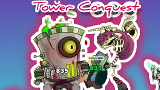 Tower Conquest. Атомный реактор и дед -друзья или враги?