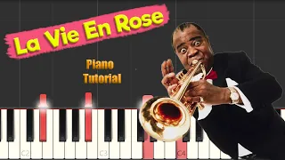 La Vie En Rose - Jazz Piano Tutorial