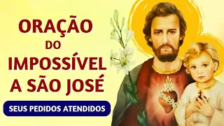 Oração do IMPOSSÍVEL, para que o seu PEDIDO chegue até o coração de SÃO JOSÉ.🙏