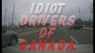 Idiot drivers of Canada (Toronto / GTA) Dash Cam Compilation