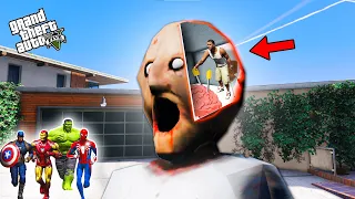 Franklin Control Granny Brain To Destroy Los Santos in GTA 5 | GTA 5 AVENGERS | A.K GAME WORLD