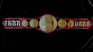 Unboxing The new Wwe Usos 622 Day Longest Reigning Limited Edition Tag Team Title Belt