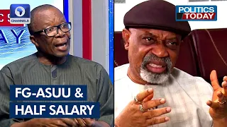 Half-Salary: Ngige Can No Longer Mediate Amid Industrial Court Case – ASUU | Politics Today