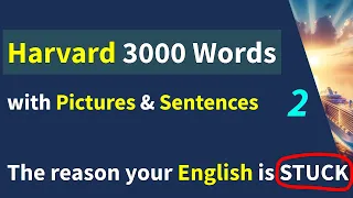 3,000 Essential English Words with Pictures & Sentences that are enough to travel the world, part 2