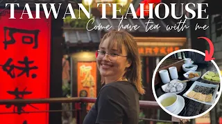 This teahouse inspired Spirited Away! I tried their TRADITIONAL TAIWANESE tea set! (Amei Teahouse)