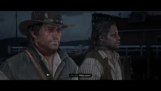 John Admits To Being Frightened Of Seeing Mauser Pistols For The First Time - Red Dead Redemption 2