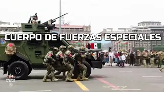 Desfile Militar Mexicano 2023 - Cuerpo de Fuerzas Especiales CFE
