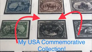 My USA Commemorative Stamp Collection! Zeppelins as Well!