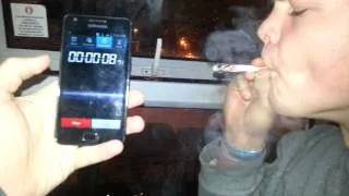 16 Seconds, Worlds fastest cigarette smoked!