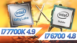 7700K@4.9 vs 6700@4.8 (GTX 1070)