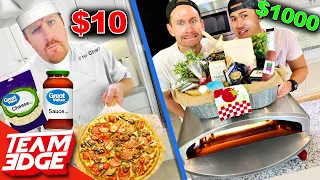 Chef w/ $10 vs Noobz with $1000 Pizza Challenge!!