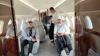 Inside Bombardier Global 7500 vs Comulux Private Jet Tour | SNA Aviation World