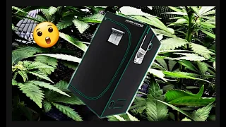 MarsHydro 2x2 Grow tent unboxing 🌱💚