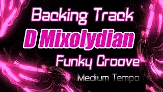 Backing Track: D Mixolydian Funky Groove Style