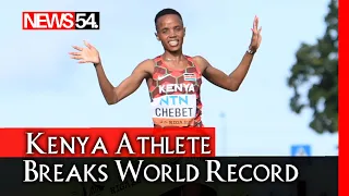 Kenyas Athlete Beatrice Chebet Sets New World Record History World Championship  Riga, Latvia.