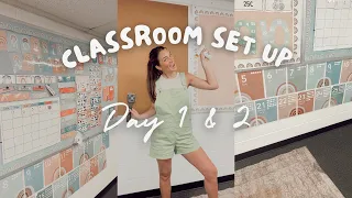 Classroom Setup Day 1 & 2