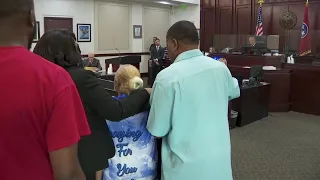 Daniel Hambrick's mother's statement leads to emotional outburst in court