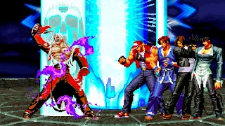 [KOF Mugen] God Rugal vs Super Hero Team