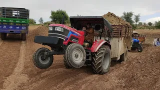 Mahindra Arjun Novo 605 Di Tractor by Performance heavy Full loaded Trolla & Arjun Tractor videos