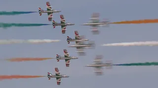 Frecce Tricolori at the Dubai Airshow 2023