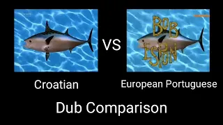 Spongebob SquarePants - Intro (Croatian VS European Portuguese) Dub Comparison