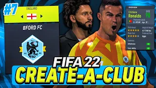 CRISTIANO RONALDO to MY CREATED CLUB! 🐐 (FIFA 22 Create A Club #7)