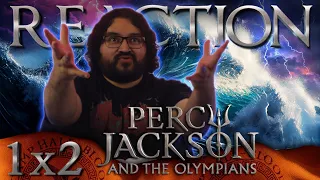 Percy Jackson & the Olympians 1x2 REACTION!! "I Become Supreme Lord of the Bathroom"