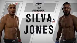 EA UFC 2: Anderson "The Spider" Silva vs Jon "Bones" Jones - Super Fight