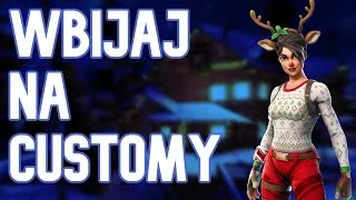 Fortnite customy o skina!!TOP MODEL!!! 2zl=1min live kod w sklepie FREXX_YT_ #fortnitepolska #live