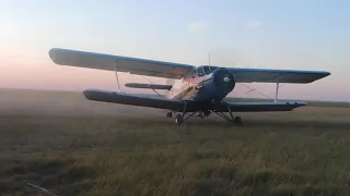 Antonov AN-2 Crop dusting (aerial spraying)