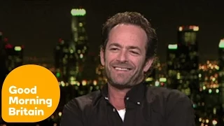 Luke Perry On Fish and Chips And Selfies | Good Morning Britain