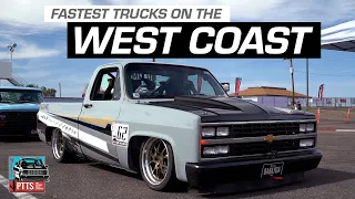 We race the FASTEST trucks in the USA at the Pro Touring Truck Shootout