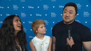 [Interview#2] The Eternals_Ma Dong Seok/Don Lee, Salma Hayek, Lia McHugh at Disney's D23 Expo 2019