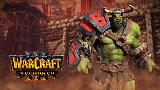 Невероятный МИКРО и МАКРО контроль! | WarCraft 3: Reforged