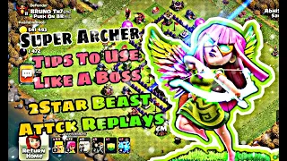 Th 5 Ultimate Pushing | Super Archer Using Tips | With Attack Replays |