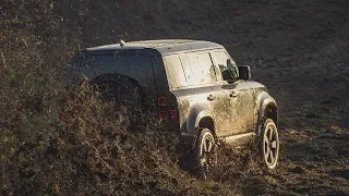 Land Rover Defender tested by James Bond No Time To Die stunt drivers