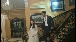 BTS | BEHIND THE SCENES OF AYE MUSHT.E.KHAK | SANA JAVED AND FEROZ KHAN