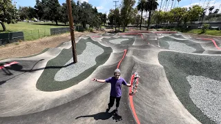 NEW HUGE SKATE PARK & PUMP TRACK Feat. CHRISTOPHER HIETT @NkaVidsSkateboarding