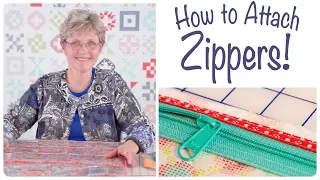 How to Install Zippers with ByAnnie and Fat Quarter Shop