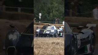 Pagani Huayra R GODLY SOUND 😳 #goodwoodfos